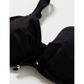 Dorina Women's Fiji Haut Avec Armatures Bikini, Black (Black V00), 32D (Manufacturer size: 85D)