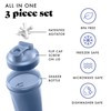 Fit & Fresh Shaker Bottle, Leak Proof Sports Blender Bottle