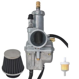 Carburetor Carb Replacement for Bayou 220 KLF220A 1988-1998 Bayou 250 KLF250A 2003-2011 with Fuel Filter