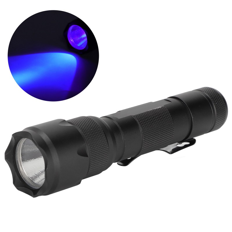 Ultraviolet Flashlight High Brightness Multifunctional Portable UV Flashlight for Pets