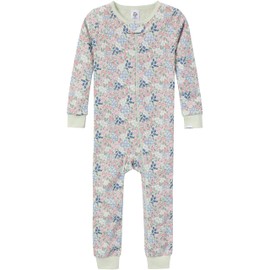 Gerber Baby-Girls 3-Pack Snug Fit Footless One-Piece Cotton Pajamas, Ditsy Floral, 0-3 Months