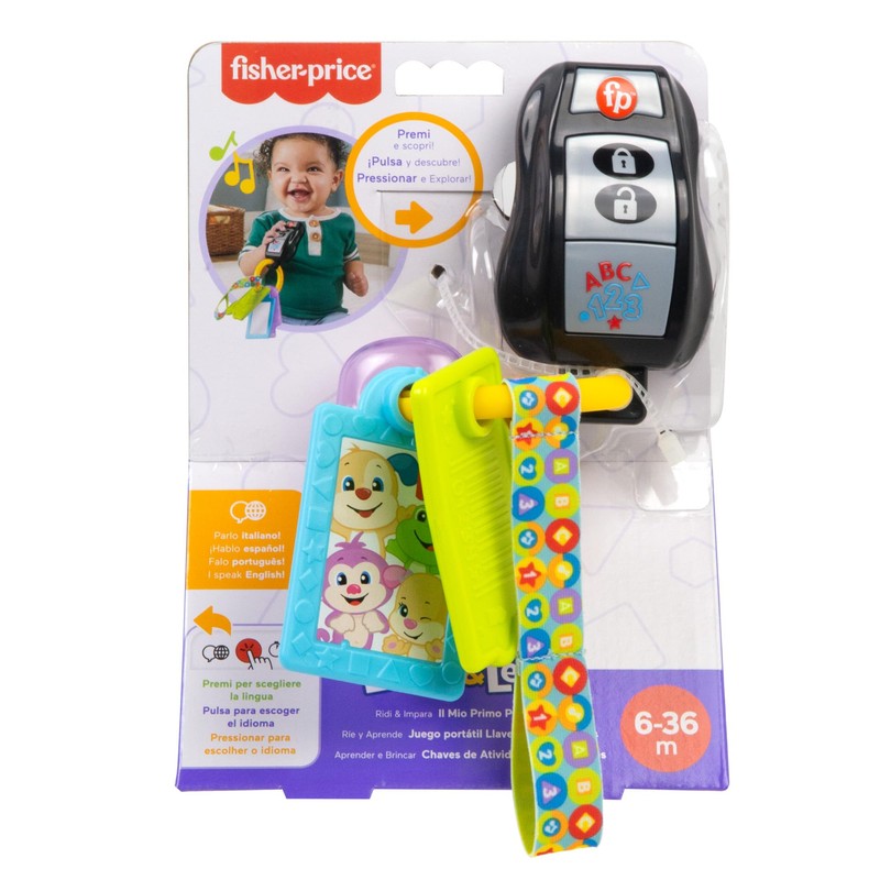 Fisher-Price Learning Fun Activity Key - Fabric Loop with 4