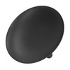 4pcs Iron Plate Candle Holder Retro Modern Round Black Matte