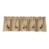 Park Designs Farmhouse Kitchen Valances for Windows - Rustic Lodge