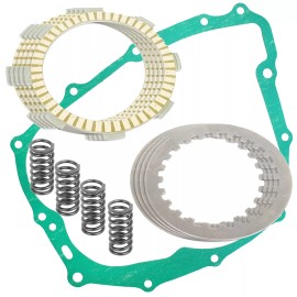 Caltric Clutch Friction Plates And Gasket Kit for Honda Xl200R 1983 1984