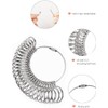 Meowoo Ring Sizer Measuring Tool Set, Metal Ring Guage for