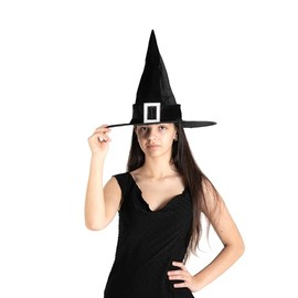 Ciao Witch Cone Hat, Black