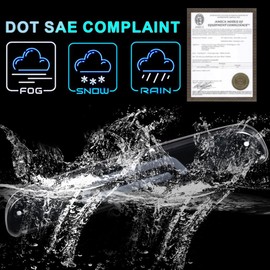 PIT66 LED 3rd Brake Light Compatible with Ford Ranger 1993-2011/Ford F250 SD F350 SD F450 SD F550 SD 1999-2016，High Mount Stop Light Assemblies