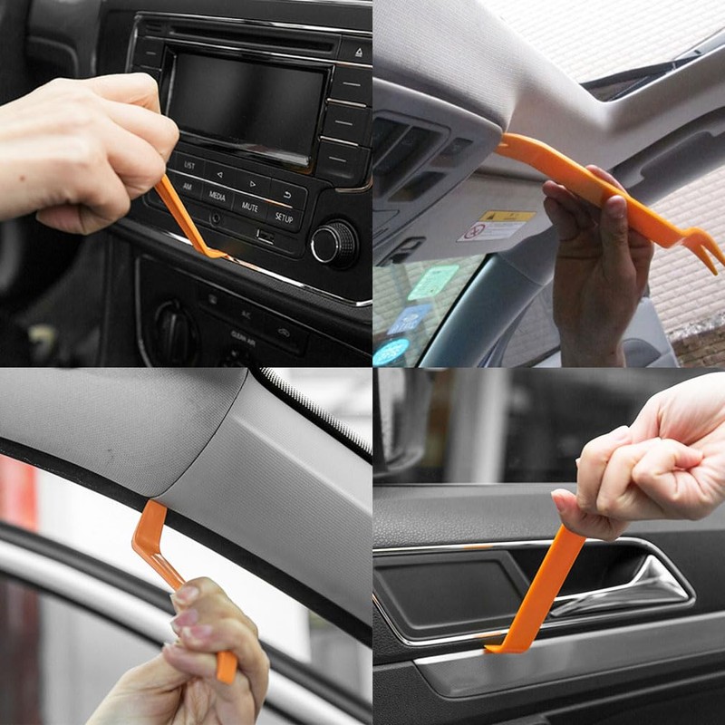 4PCS Auto Trim Removal Tool Set (No Scratch Plastic Pry