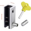 Window Locks Security, 12 Sets Double Sliding Window Locks with