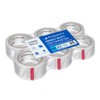 FugaCity Clear Packing Tape Refills (6 Rolls),Heavy Duty Packaging Tape