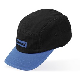 Croogo 5 Panel Hat Flat Brim Baseball Cap Vintage Snapback Caps Hip Hop Trucker Hat Street Style Fitted Dad Hats,Black-HNZD2