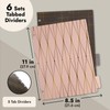 Paper Junkie 6 Sets of 5 Tab Dividers for 3