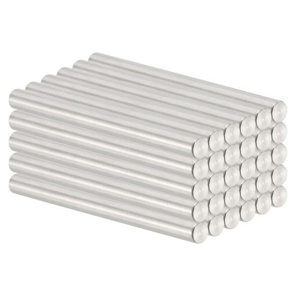 PATIKIL 4mm x 50mm Dowel Pin Stainless Steel, 30 Pcs