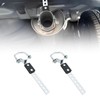 ZOSANY 2 Pack Heavy Duty Universal Exhaust Hangers - Flexible