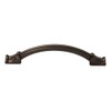 Alno A1476-4-CHBRZ Fiore Traditional Pulls, Bronze