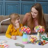 Hisdricus Flower Craft Set for Children, Flowers Crafts Felt Kits