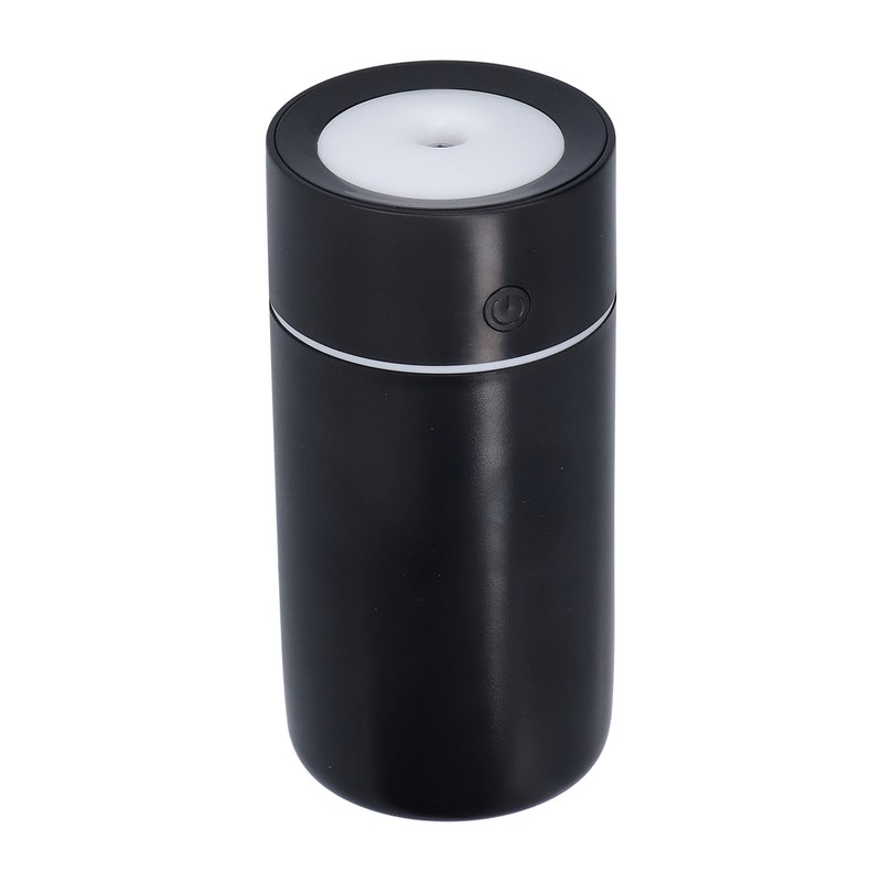 Colorful Mini Humidifier Desktop Car Air Humidifier Black USB Powered