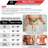 AQF Weight Lifting Nubuck Leather Powerlifting Belt Back Support –