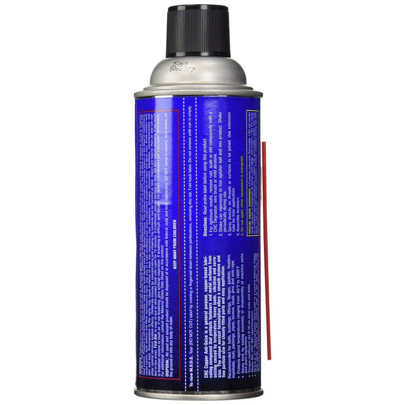 CRC Copper Anti-Seize & Lubricating Compound 14095 – 12 Wt.