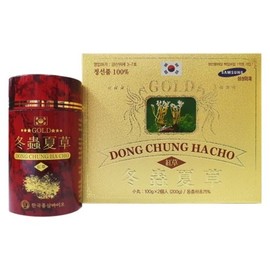 Korean Red Ginseng Bio Cordyceps sinensis Red Cordyceps Gold Pills 100g 2 packs 1 piece / 한국홍삼바이오 동충하초 홍초골드환 100g 2개입 1개