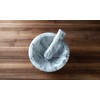 Fox Run Large Marble Mortar and Pestle