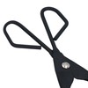 Straight Log Tongs Metal Fireplace Firepit Wood Coal Scissor Grabber