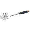 Fackelmann Spaghetti Spoon Soft 31cm in Grey/Orange/Silver, Stainless Steel 31