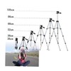 SEWACC Adjustable Height Aluminum Alloy Tripod Stand for Cameras Rotating