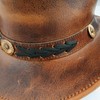 HADZAM Leather Cowboy hat Shapeable into Outback hat, Australian Hats