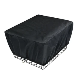 bruwaa Rain Cover Bicycle Basket [Suitable for Front and Rear Bicycle Baskets] - With Elastic Band and 2 Hooks - Waterproof, Dustproof and Dirtproof Bicycle Basket Cover