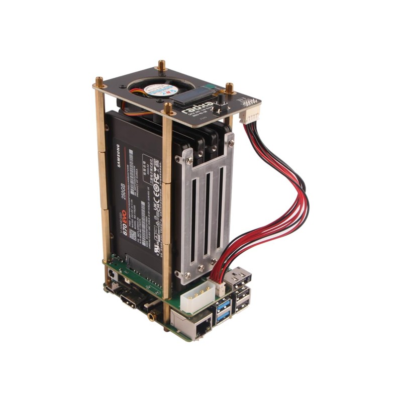 Radxa Penta SATA HAT Top Board, Designed for Radxa Penta