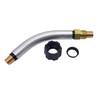 1-Piece MIG Gun Swan Neck QT3-45 (45 Degrees) for BERNARD