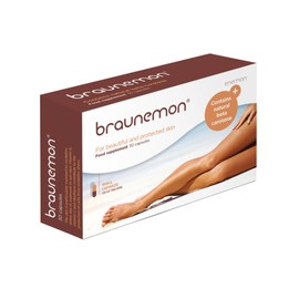 Generic Braunemon - Tanning Capsules with natural beta carotene, high pantothenic acid content, and vitamins - 30 self-tanning capsules