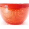 Contemporary Department Vegetable Colander, Apple Salad Spinner, Small, Green K333-GR