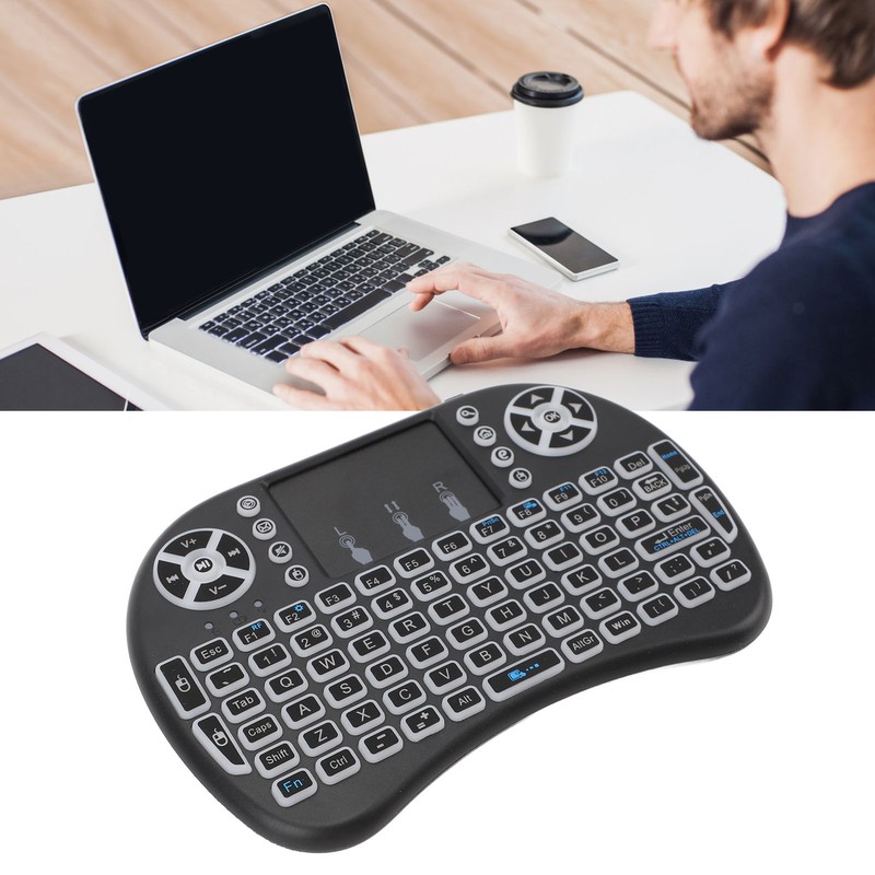 Mini Wireless Keyboard Touchpad Combo 2 Modes Portable Wireless Touch