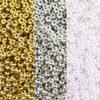 3900 Wax Beads White Silver and Gold VBS Bulk Pack