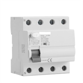 Circuit Breaker Gyl9 a-Si Tap Time Delayed RCD RCCB ELCB Electromagnetic Circuit Breaker 2p 4p 40a 63a 3 0mA -Type DA ICH Super Immunized (Size : TypeA-SI 2P 63A 30mA)
