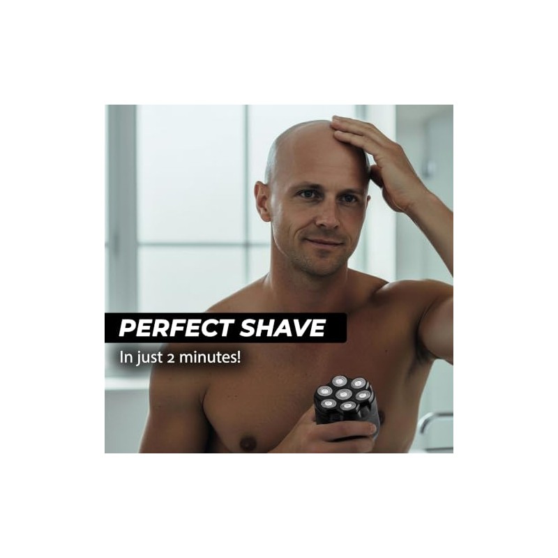 BALDWIN Bald Razor Men's - Bald Razor 7D with Magnetic