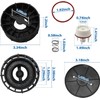 Laofudech 0887718 Backflow Convert Kit Replacement for 800m4 Repair Kit