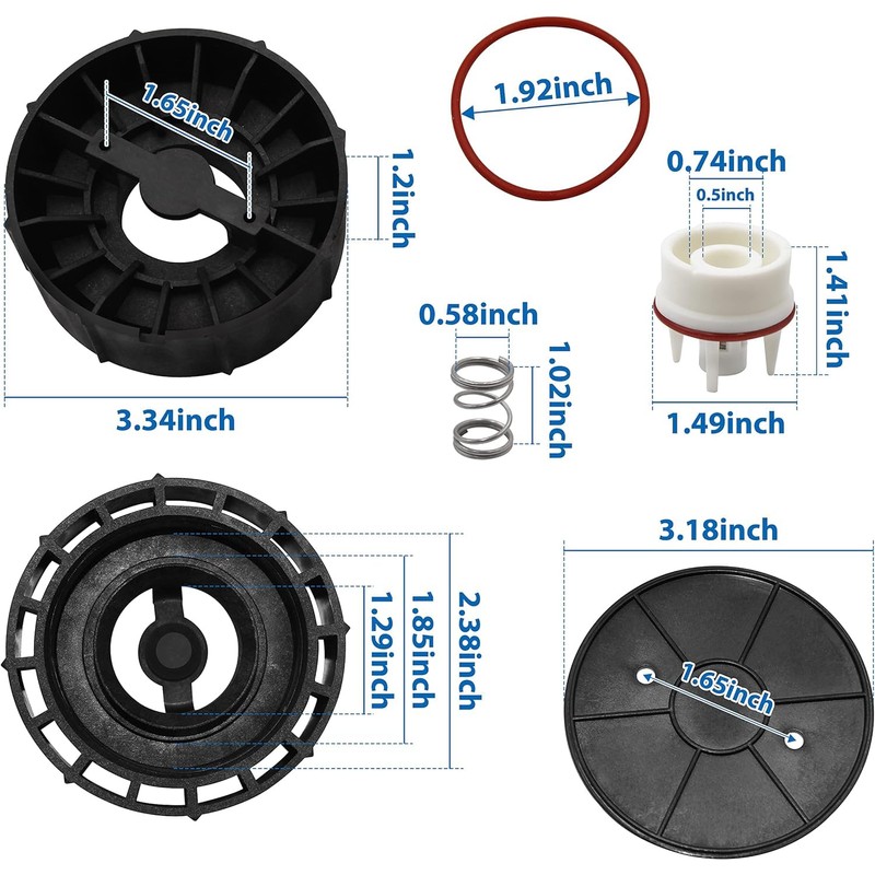 Laofudech 0887718 Backflow Convert Kit Replacement for 800m4 Repair Kit