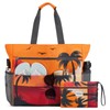 G4Free Large Beach Bag for Women Waterproof Sandproof Beach Tote