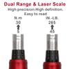 FOURROBBER Torque Wrench 1/4-inch Drive Click Dual-Direction Adjustable 90-Tooth Torque