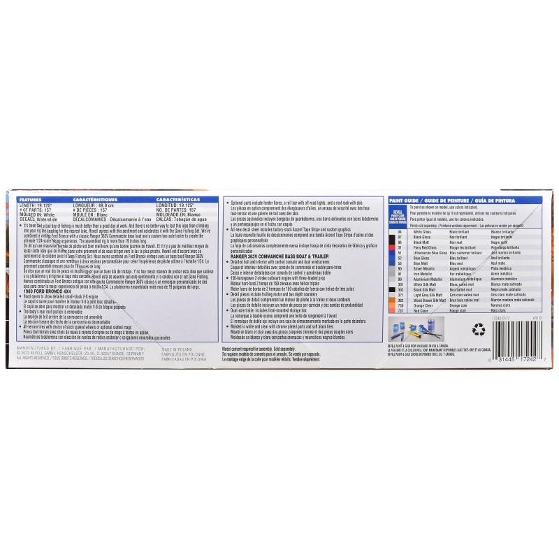 DCD Level 5 1980 Ford Bronco 1/24 Scale Model Kit