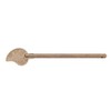 2 Pieces Brass Door Latch Pin 11cm Leaf Shape Retro
