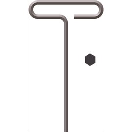 Std Grip Hex T-Key-5/16-6" Arm