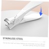Healeved Ergonomic Nail Clippers for Manicure Pedicure Stainless Steel Easy