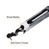 sourcing map Square Hole Drill Bit 19mm(3/4") High Speed Steel