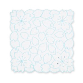 Noren Women's Handkerchief, Towel Handkerchief, 9.4 x 9.4 inches (24 x 24 cm), Mini Towel, Hunt Towel, Mini Towel, Wash Towel, Bamboo Fiber, Rayon, Water Absorbent, Antibacterial, Odor Resistant,