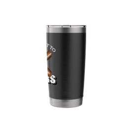 I Just Want To Smoke Cigars and Pet My CAT Shirt CATS Stainless Steel Insulated Tumbler
